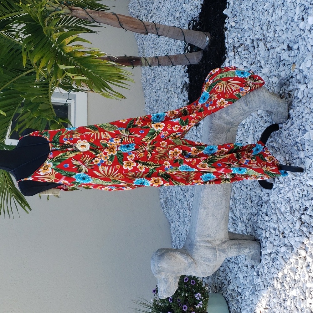 🌴 BRAND NEW 🌴 BUENOS AMAZING STUNNING COLORFUL SUMMER WIDE LEG JUMPSUIT ♥️💚💛